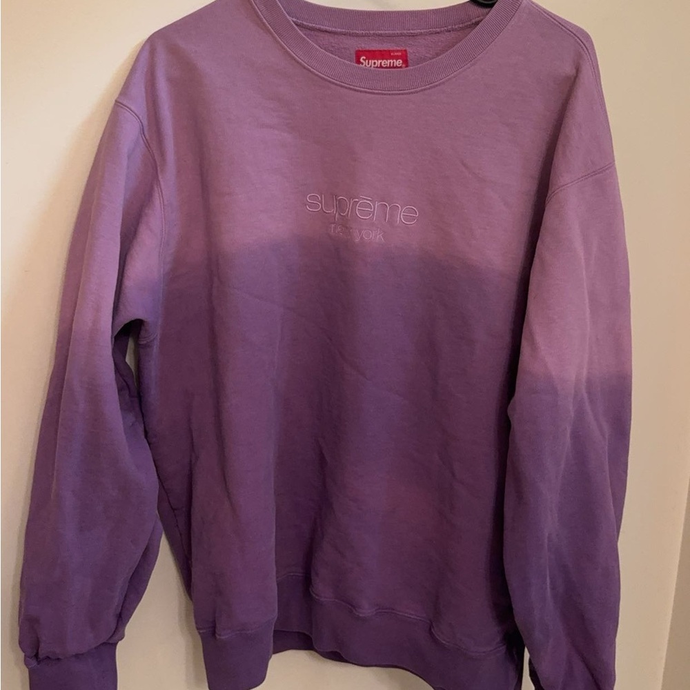 Supreme Purple Men's Sweater
